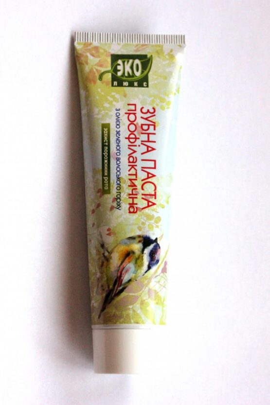 Натуральна Зубна паста з олією зеленого Волоська горіха