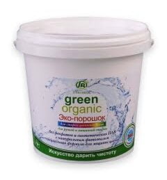 Eco-powder for washing colored linen Green Visa