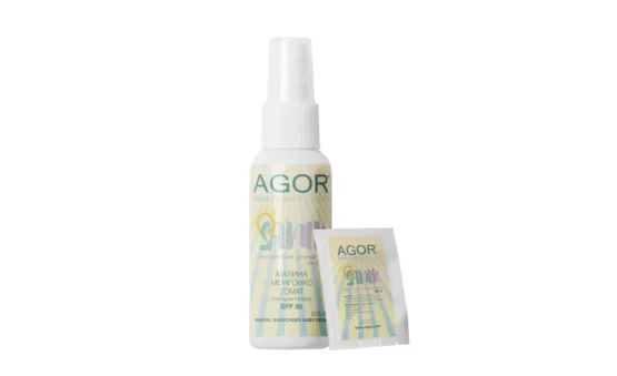 Sunscreen baby cream SANIC SPF30, Agor, 60 ml