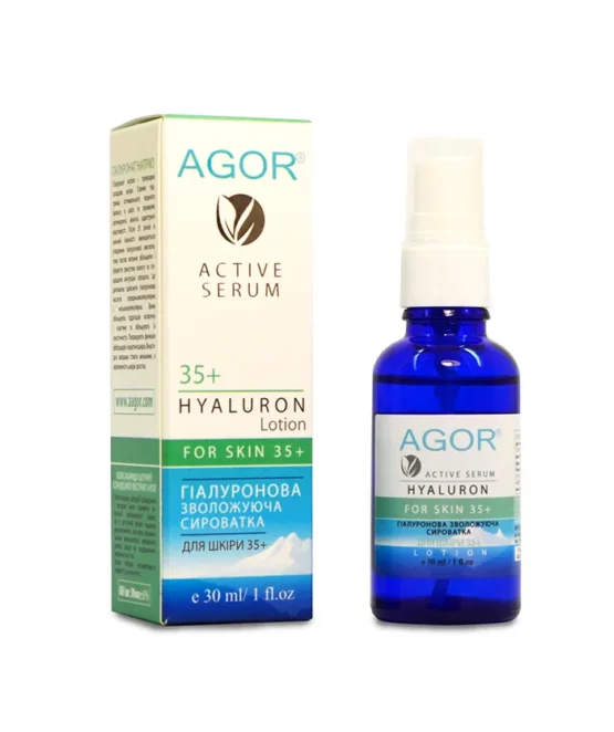 Moisturizing serum HYALURON 35+, Agor, 30 ml